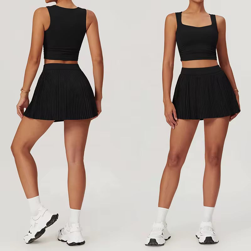 Tennis Skirt and Tanktop Set