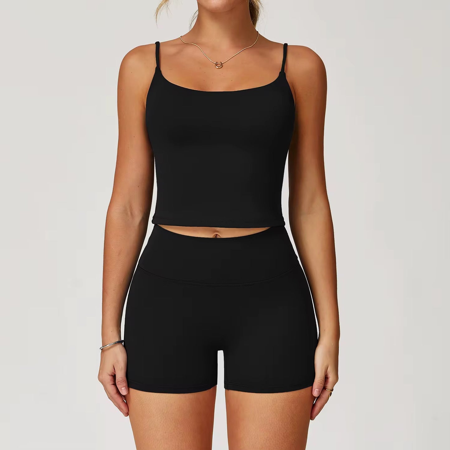 The Bare Basics Set - Shorts + Bra