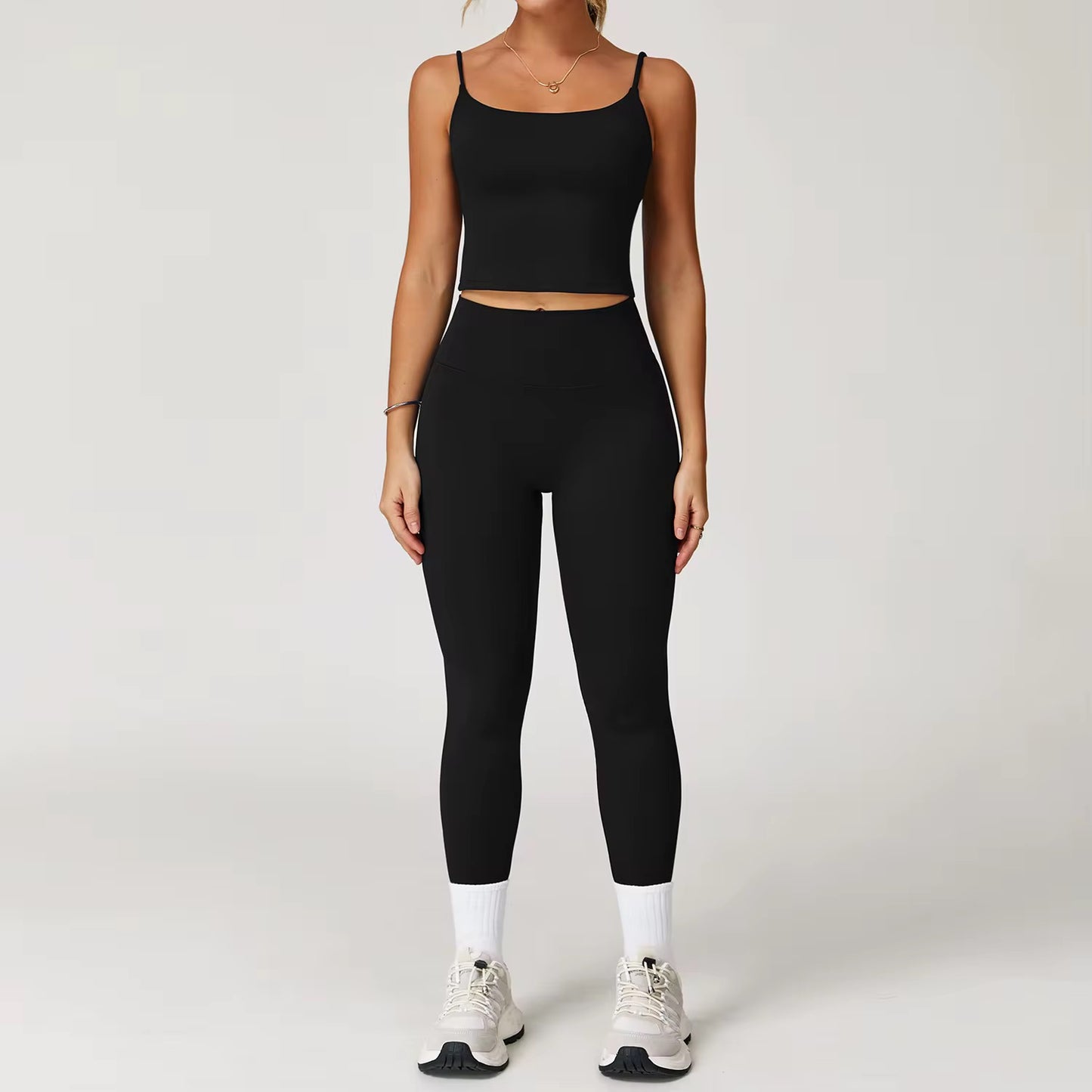 The Bare Basics Set - Leggings + Bra