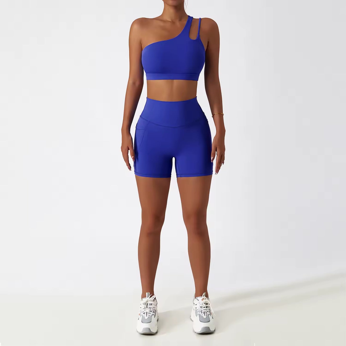 Leggings + Shorts + Sports Bra