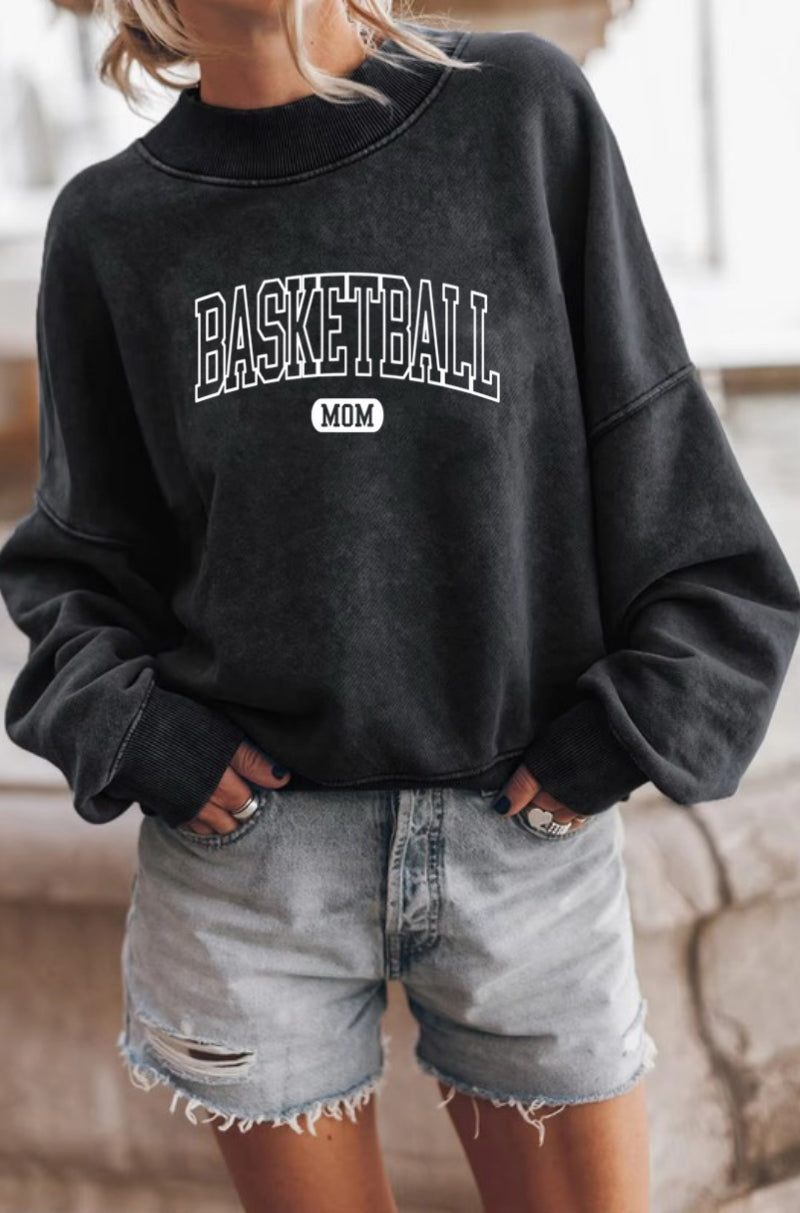 Preorder - Basketball Mom Crew Neck
