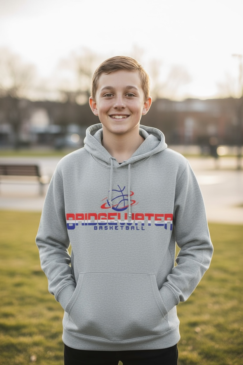 Bridgewater Basketball Adult Hoodie