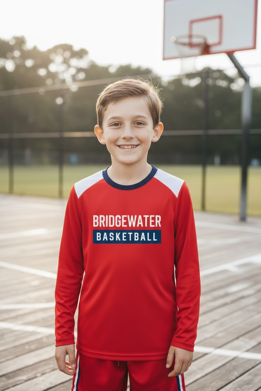 Custom Bridgewater Basketball Warmup