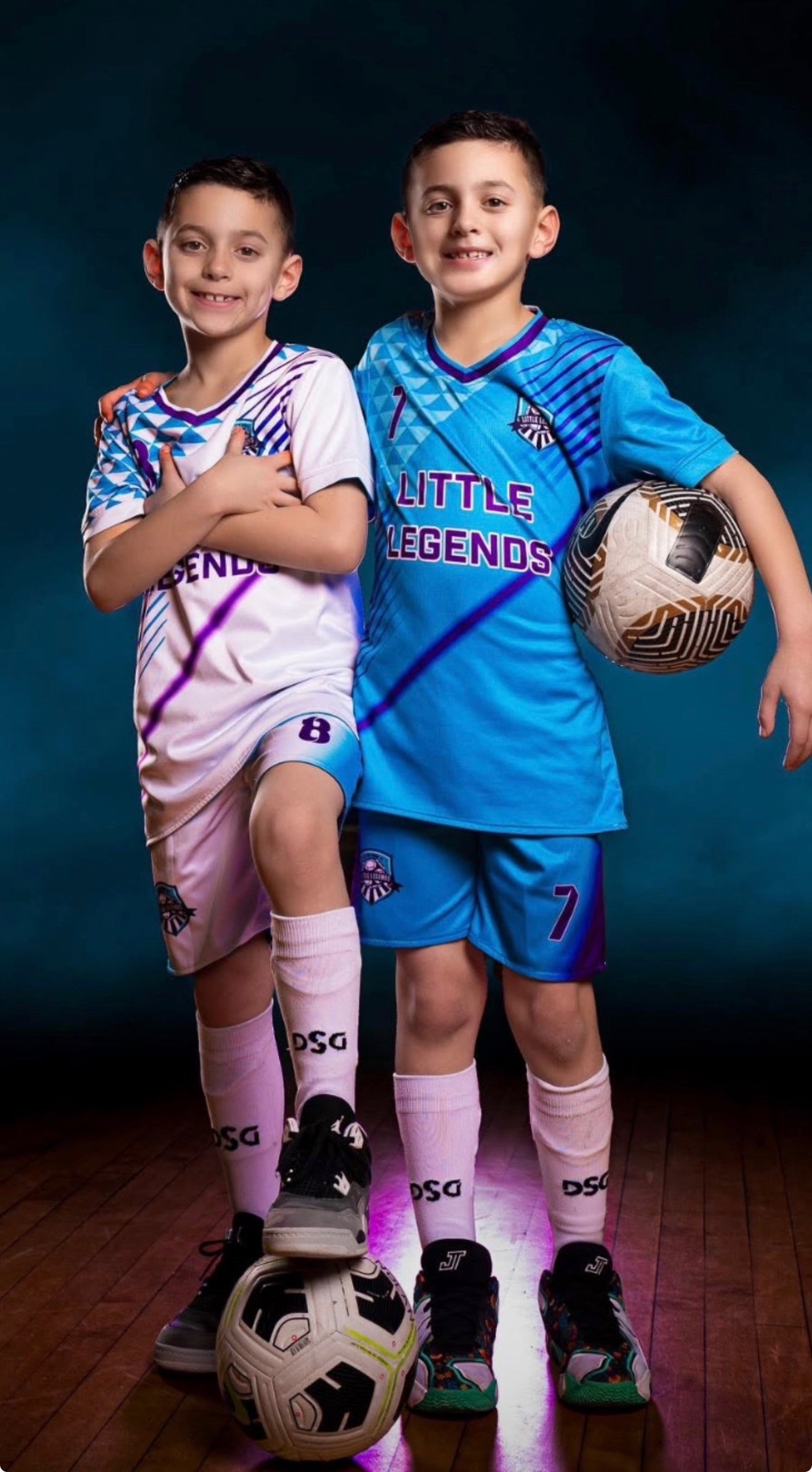 Custom Little Legends Soccer Kits — Home & Away