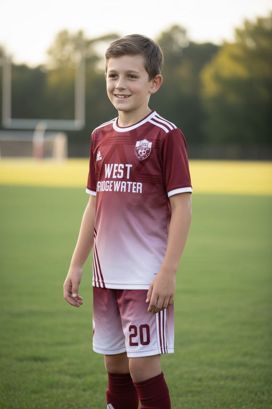 Custom West Bridgewater Soccer Kit — Maroon Youth