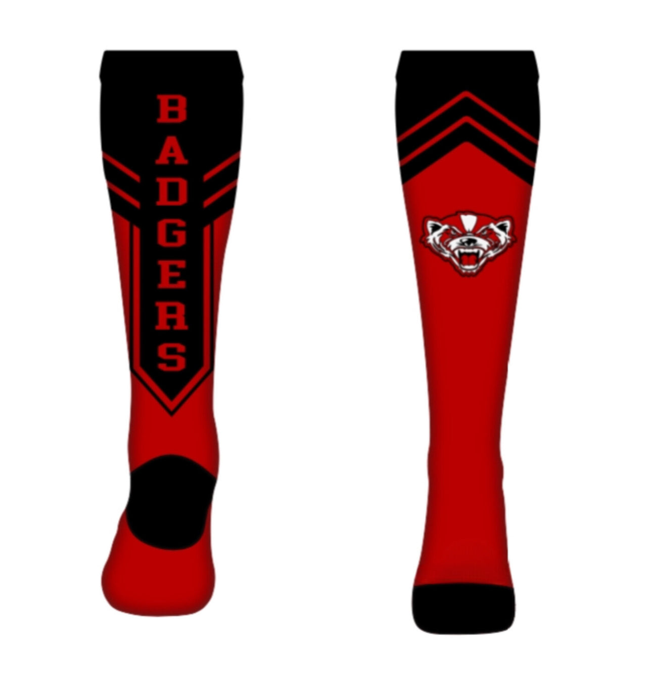 Bridgewater Badgers Socks