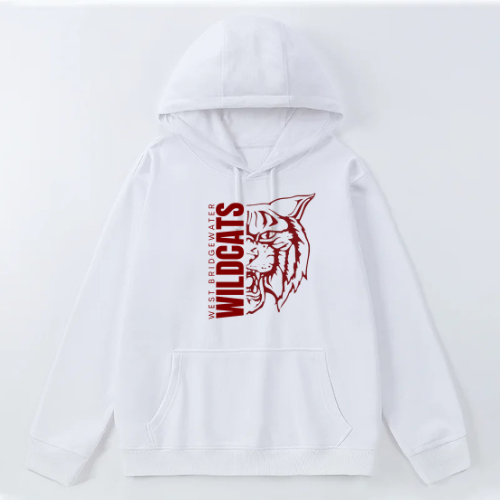 Wildcats White Youth Hoodie