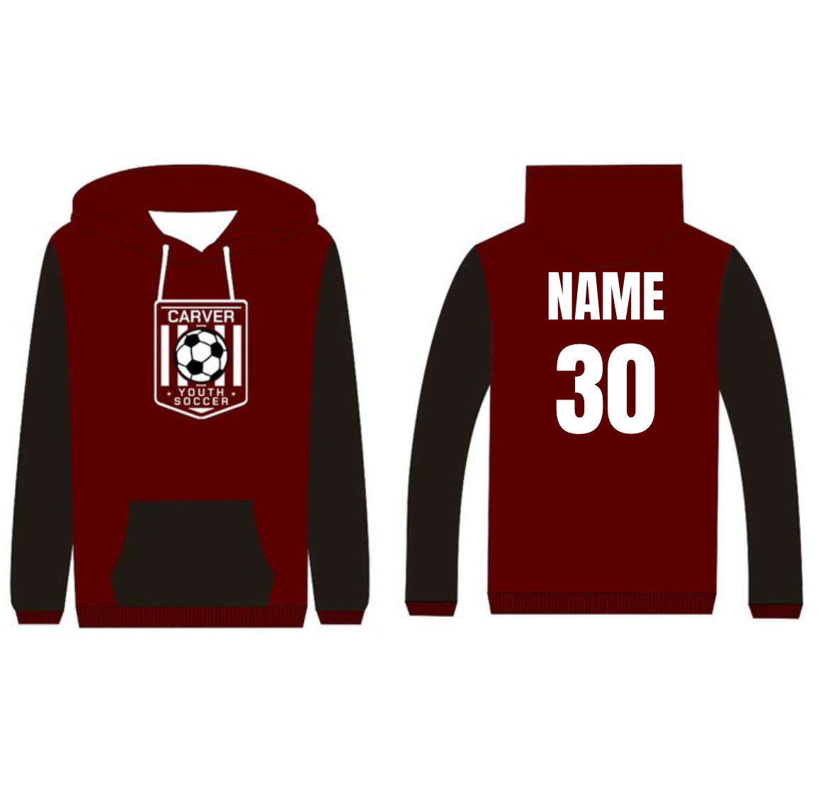 Custom Name & Number Hoodie