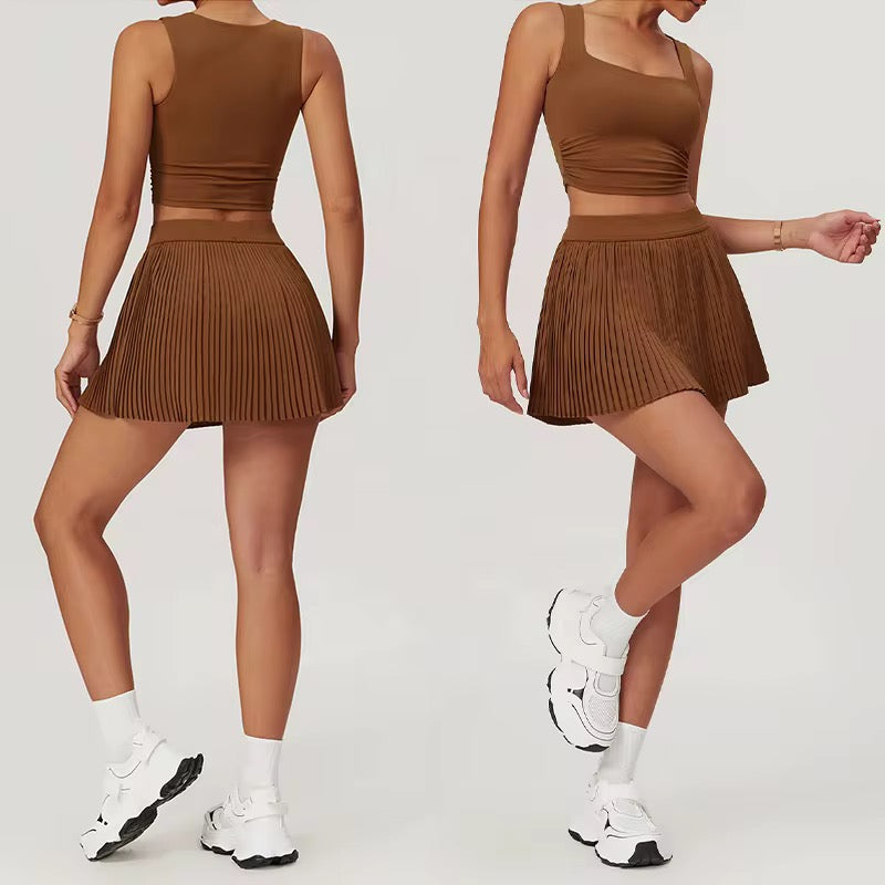 Tennis Skirt and Tanktop Set