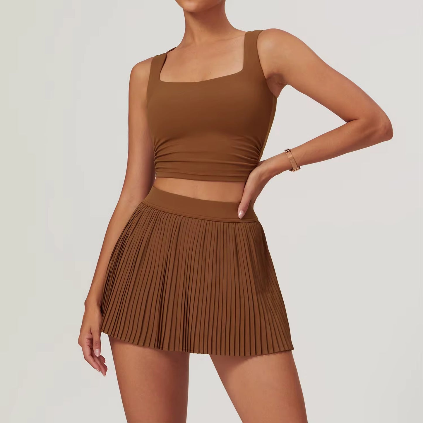 Tennis Skirt and Tanktop Set