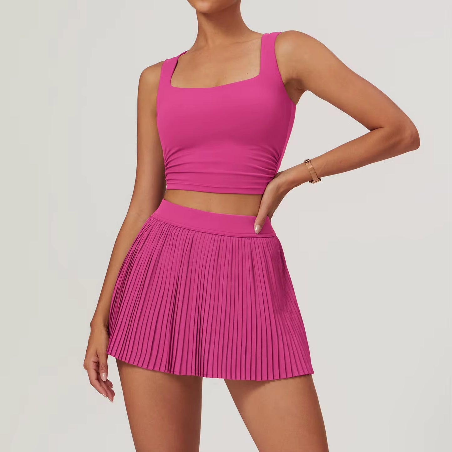 Tennis Skirt and Tanktop Set
