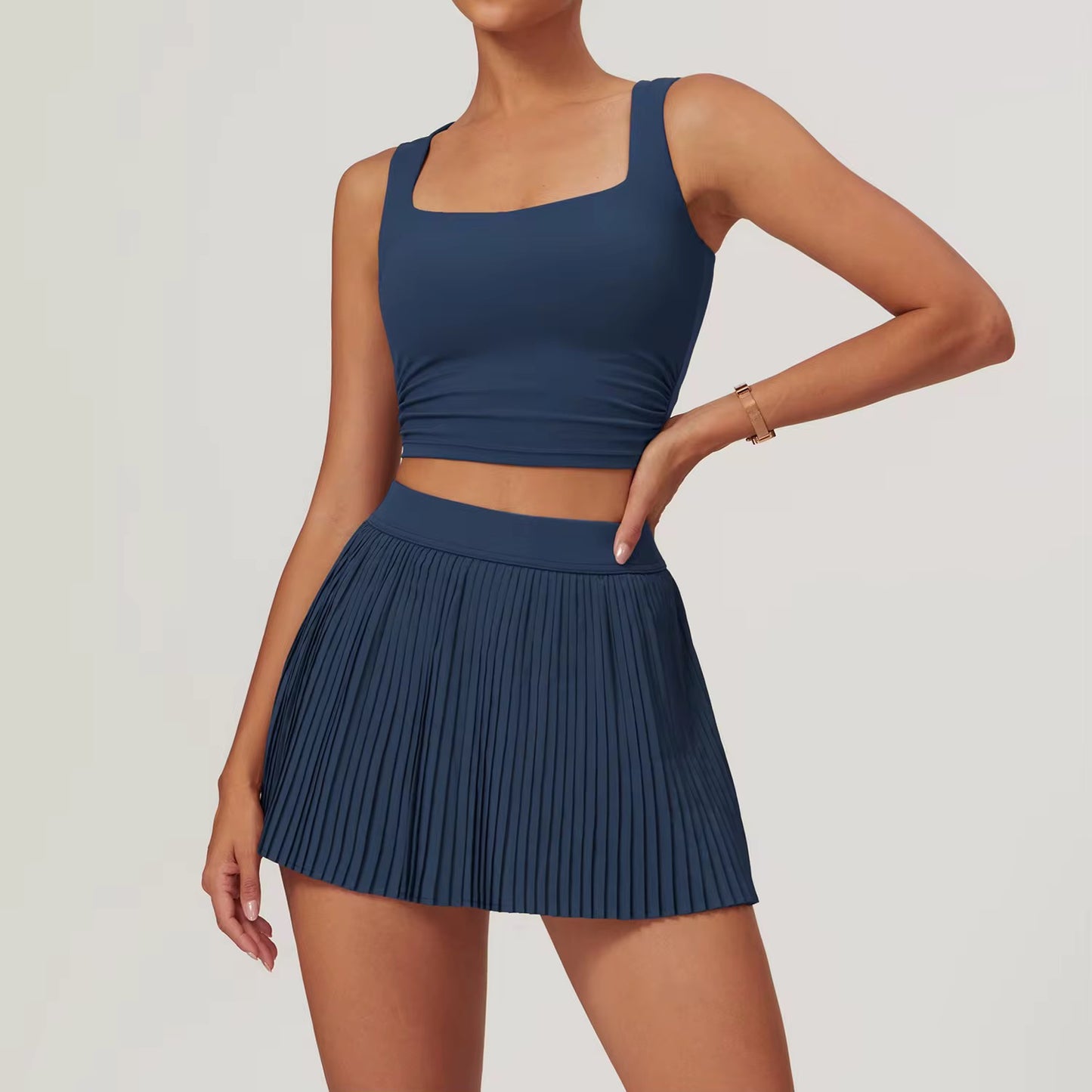 Tennis Skirt and Tanktop Set