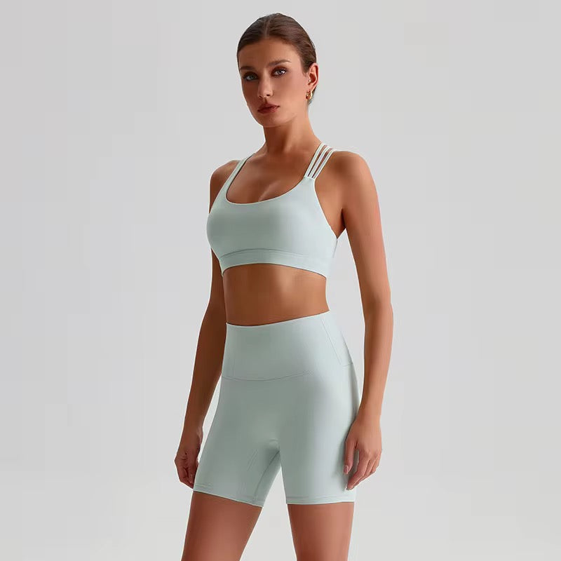 Women’s Sports Bra + Shorts Set