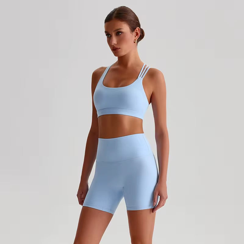 Women’s Sports Bra + Shorts Set