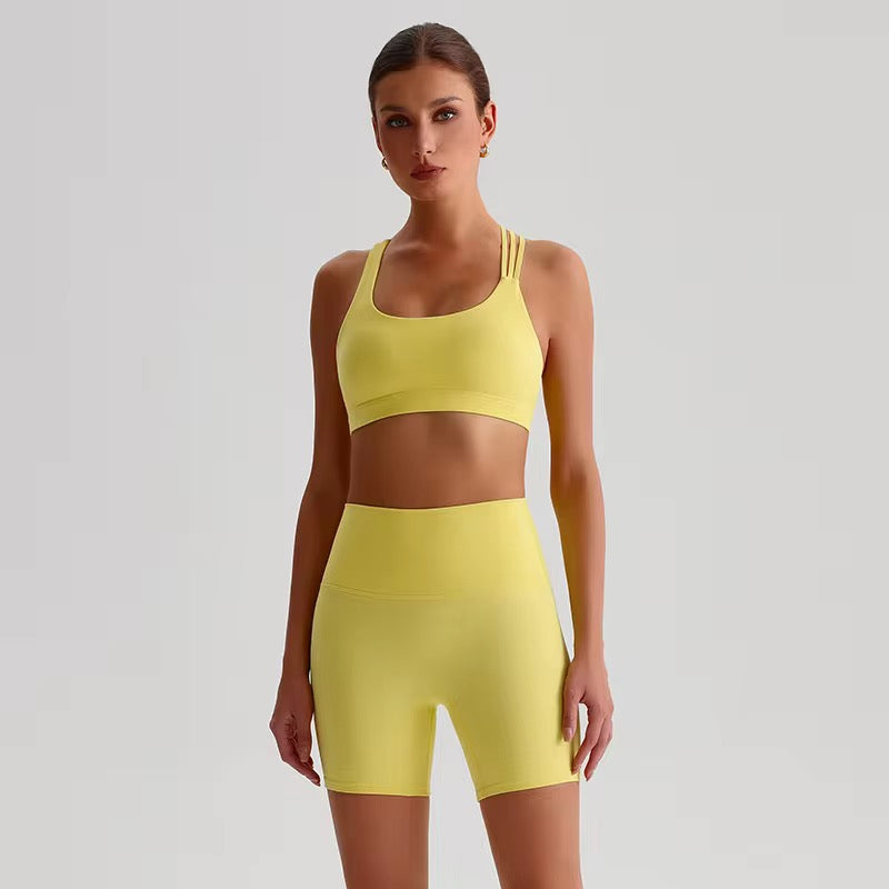 Women’s Sports Bra + Shorts Set