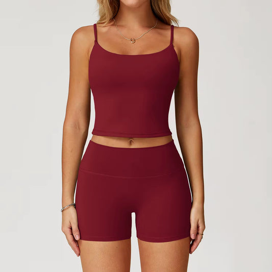 The Bare Basics Set - Shorts + Bra