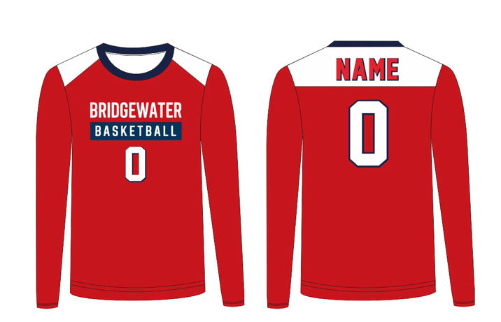Custom Bridgewater Basketball Warmup