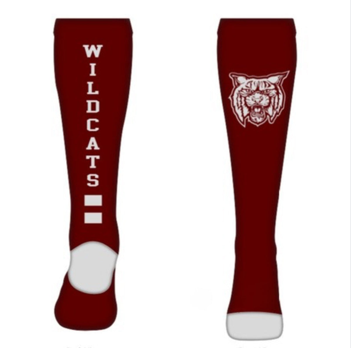 Custom team socks example