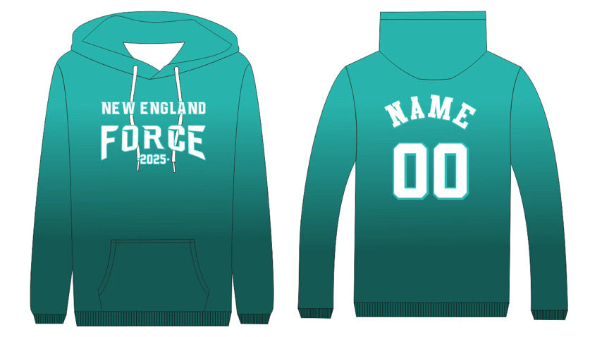 Preorder - NEF Custom Sublimation Hoodie