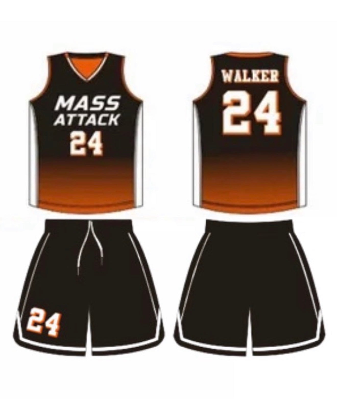 Mass Attack Jersey Shorts ONLY