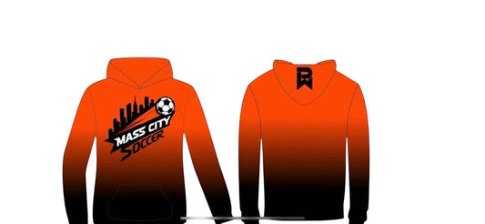 Mass City Youth Orange and Black Hoodie