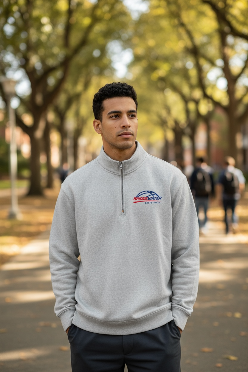Bridgewater Basketball Adult 1/4 Zip