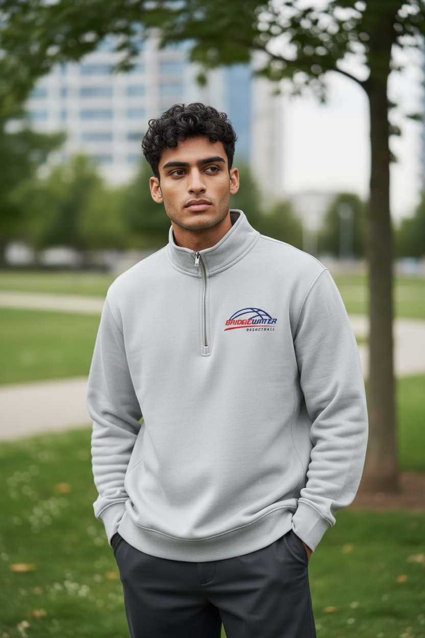 Bridgewater Basketball Adult 1/4 Zip