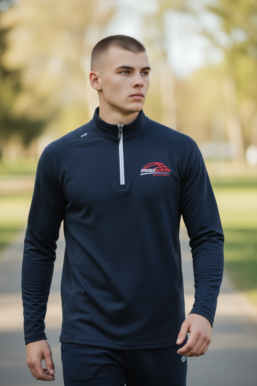 Bridgewater Basketball Adult 1/4 Zip