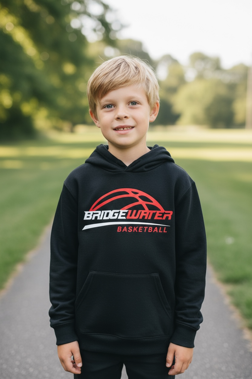 Preorder - Bridgewater Basketball Youth Black Hoodie