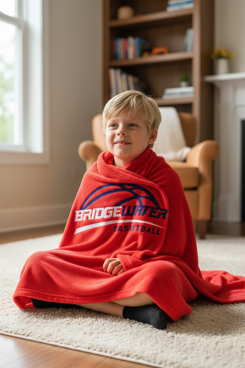 Bridgewater Basketball Blanket
