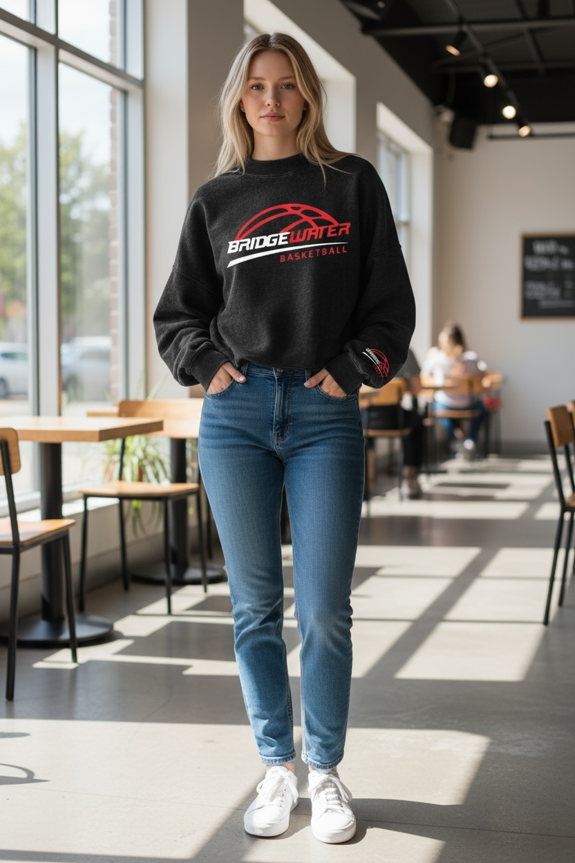 Bridgewater Basketball Women’s Crew Neck