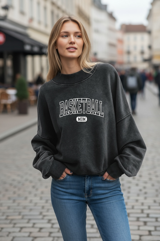 Preorder - Basketball Mom Crew Neck