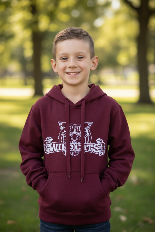 West Bridgewater Wildcats Embroidered Hoodie
