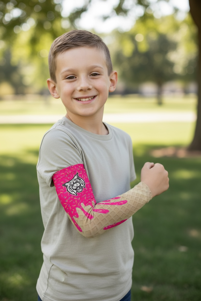 Wildcats Ice Cream Drip Arm Sleeve