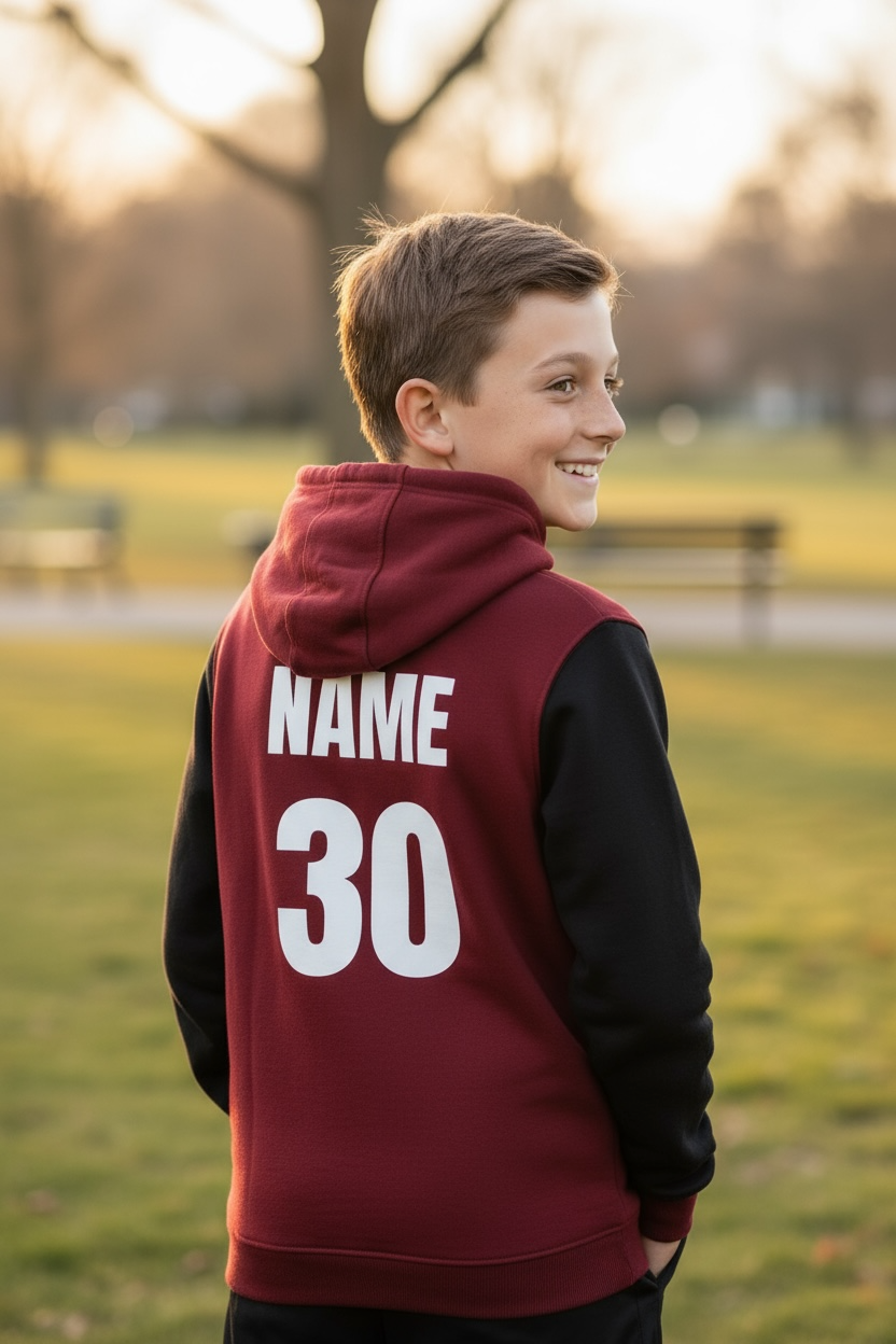 Custom Name & Number Hoodie