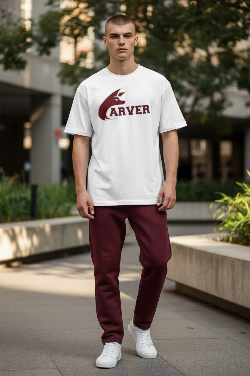 Carver Coyotes White T-Shirt
