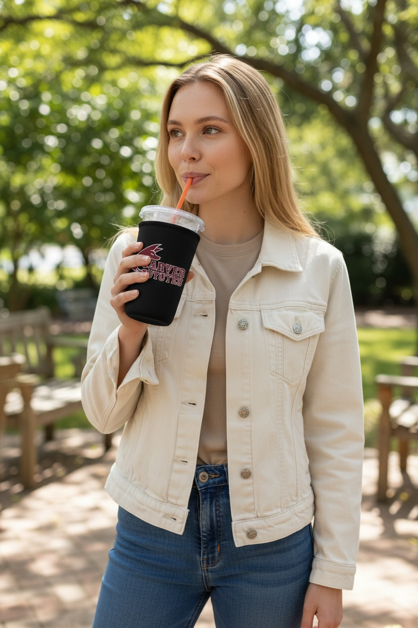 Carver Coyotes Cup Sleeve