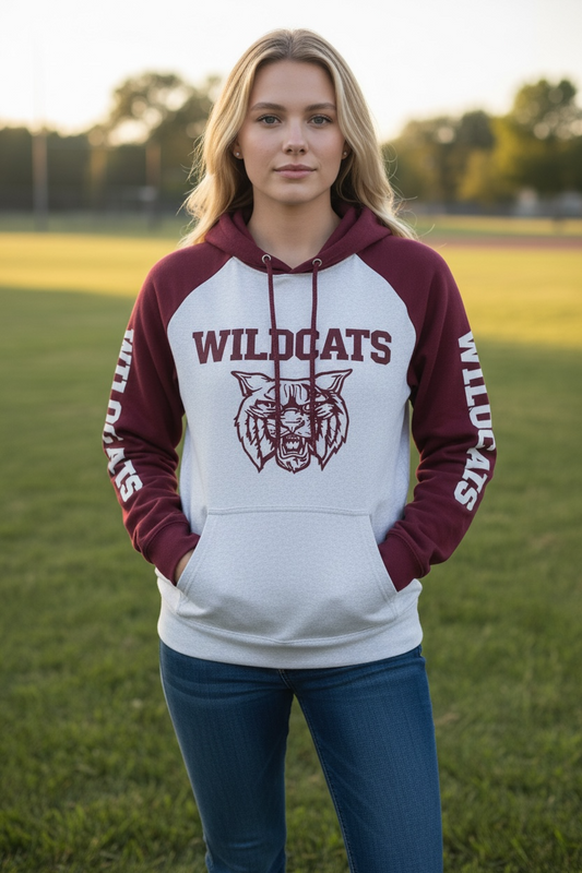 Wildcats Classic Mascot Hoodie
